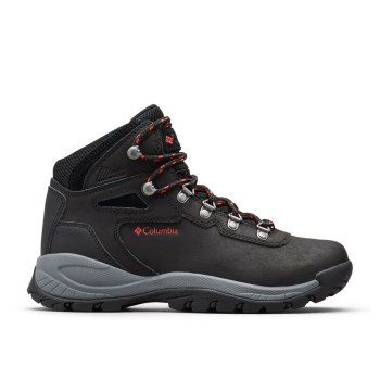 Dámské Turistické Boty Columbia Newton Ridge Plus Waterproof Černé Červené IFMVBK307